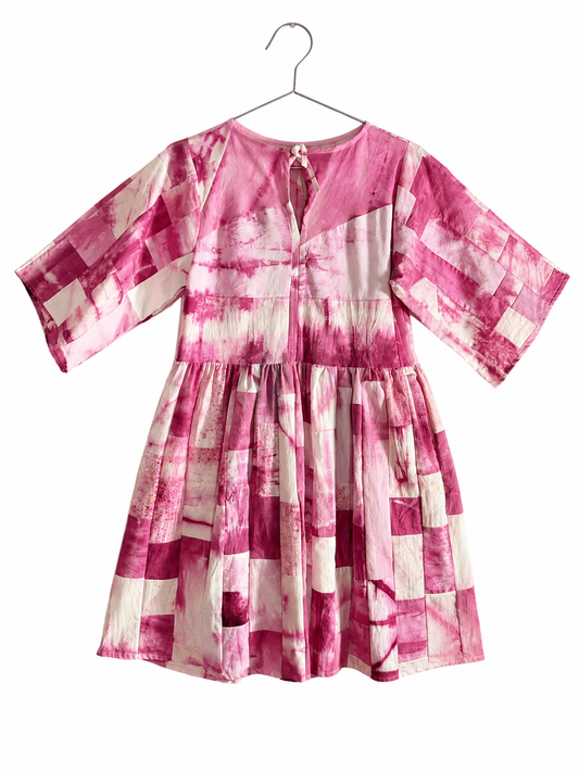 Patchwork · Grana Cochinilla · Vestido